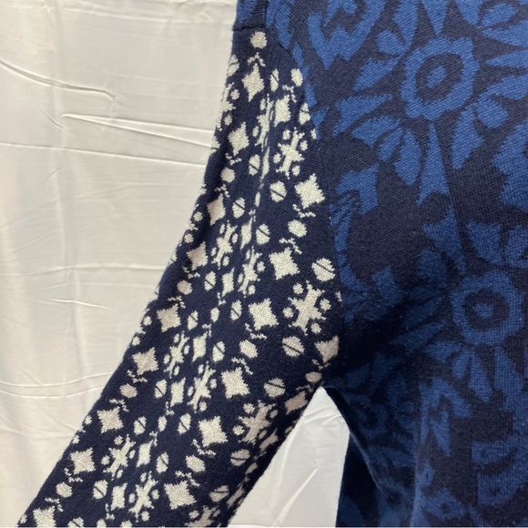 Gypsy 05 Global Village Crew Neck Sweater Dress Geometric Designer Womens‎ small - Picture 3 of 16